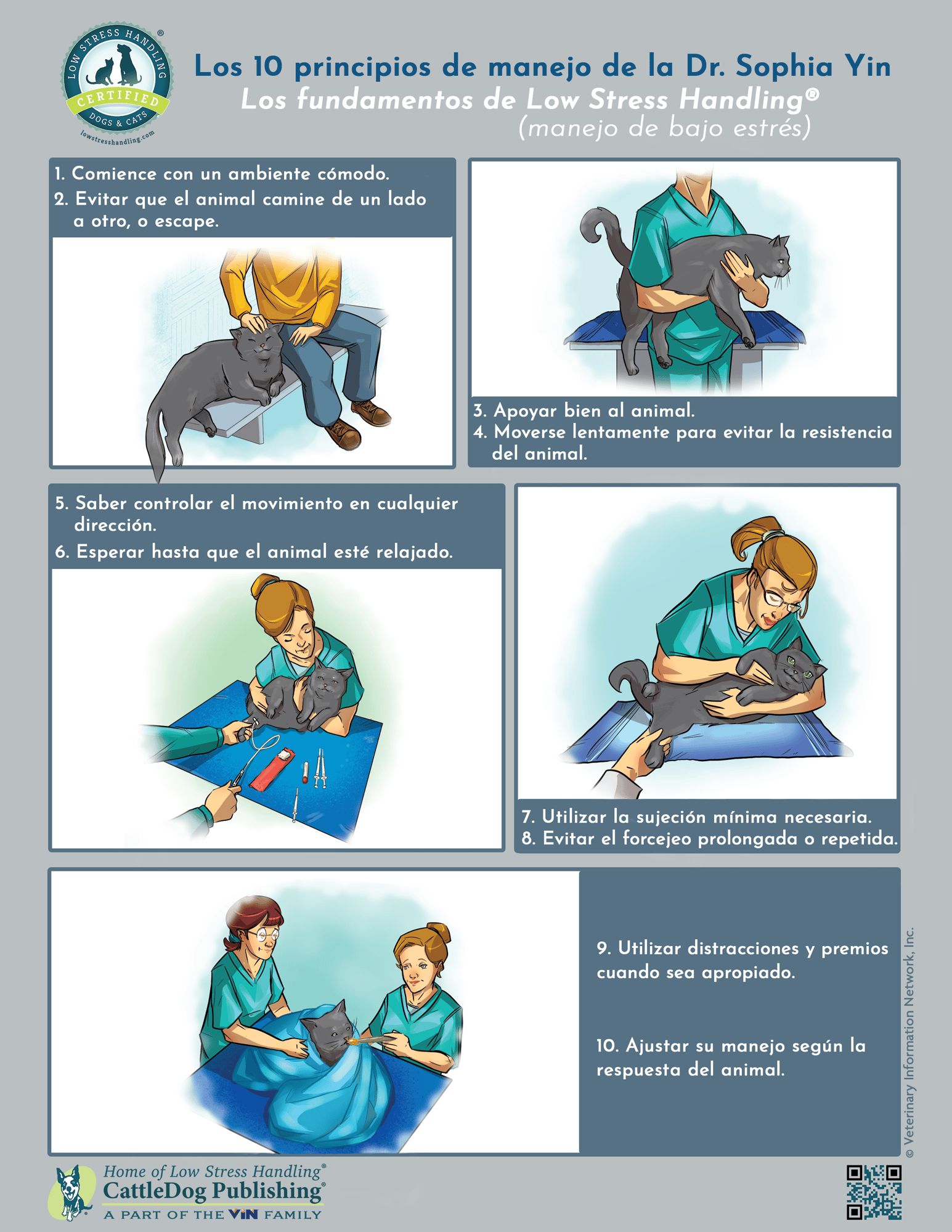 10 Principles of Handling Cat 8.5x11 - SPANISH